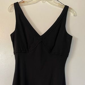 Elegant black cocktail dress